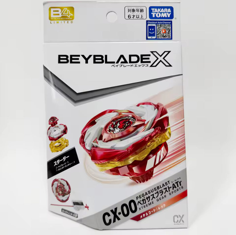 Takara Tomy Beyblade X- CX-00 Red Pegasus Blast CANADIAN SELLER