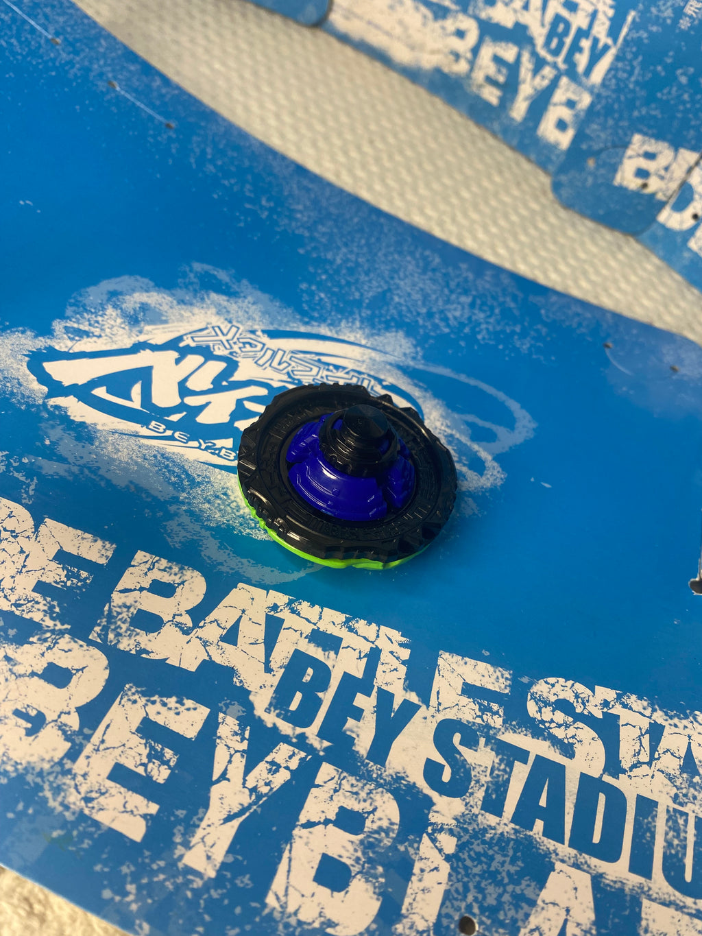 Pre-Owned Hasbro Beyblade Metal Fury —  Prototype Nemesis AD145D Spark FX CANADIAN SELLER