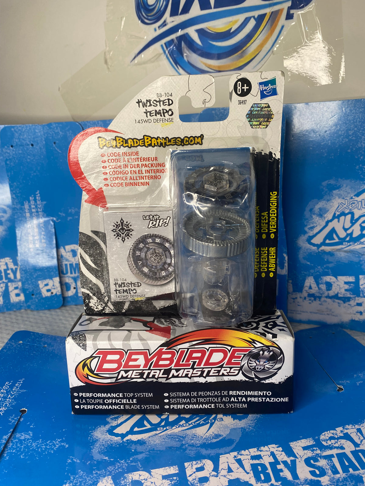Hasbro Beyblade Metal Masters — New Twisted Tempo 145WD