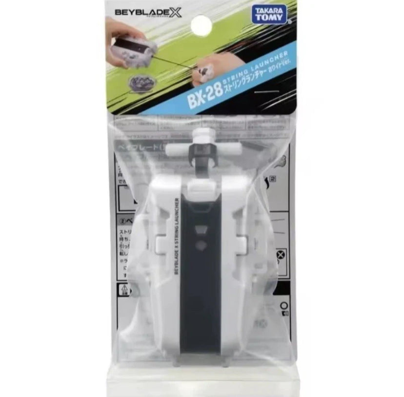 Takara Tomy Beyblade X- BX-28 White String Launcher CANADIAN SELLER