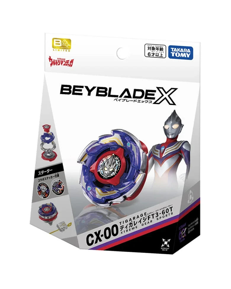 Takara Tomy Beyblade X-CX-00 Tiga Rage CANADIAN SELLER