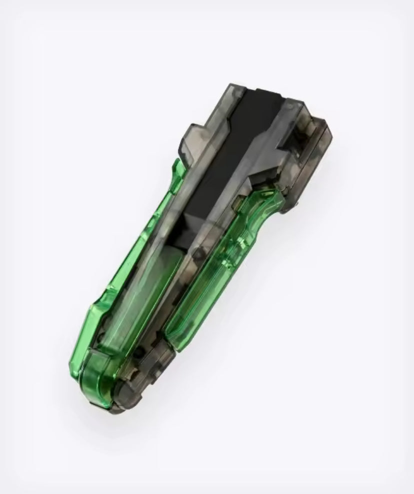 Takara Tomy Beyblade X- BX-00 Exclusive Clear Green Launcher Grip CANADIAN SELLER
