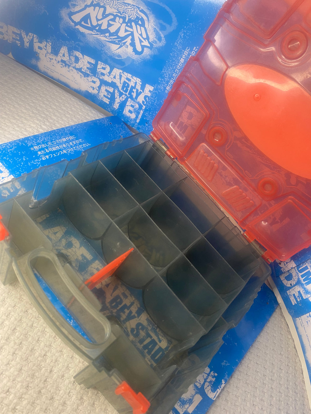 Pre- Owned Hasbro Beyblade Metal Masters- Beylocker Carry Case CANADIAN SELLER
