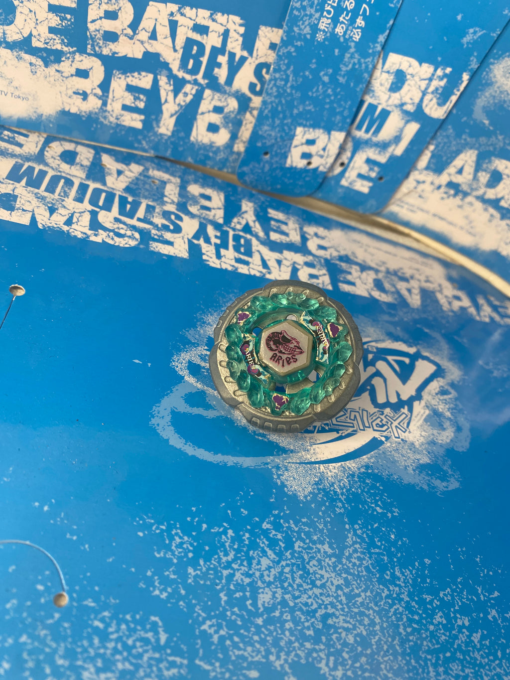 Takara Tomy Beyblade Metal Fusion Pre-Owned - Rock Aries 145D
