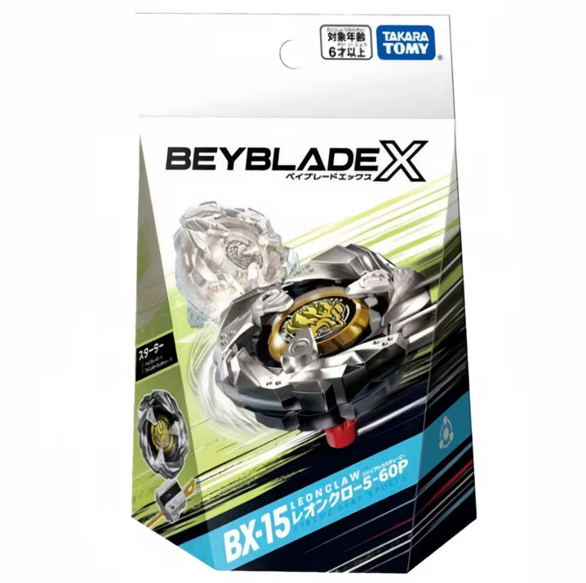 Takara Tomy Beyblade X- BX-15 Leon Claw CANADIAN SELLER