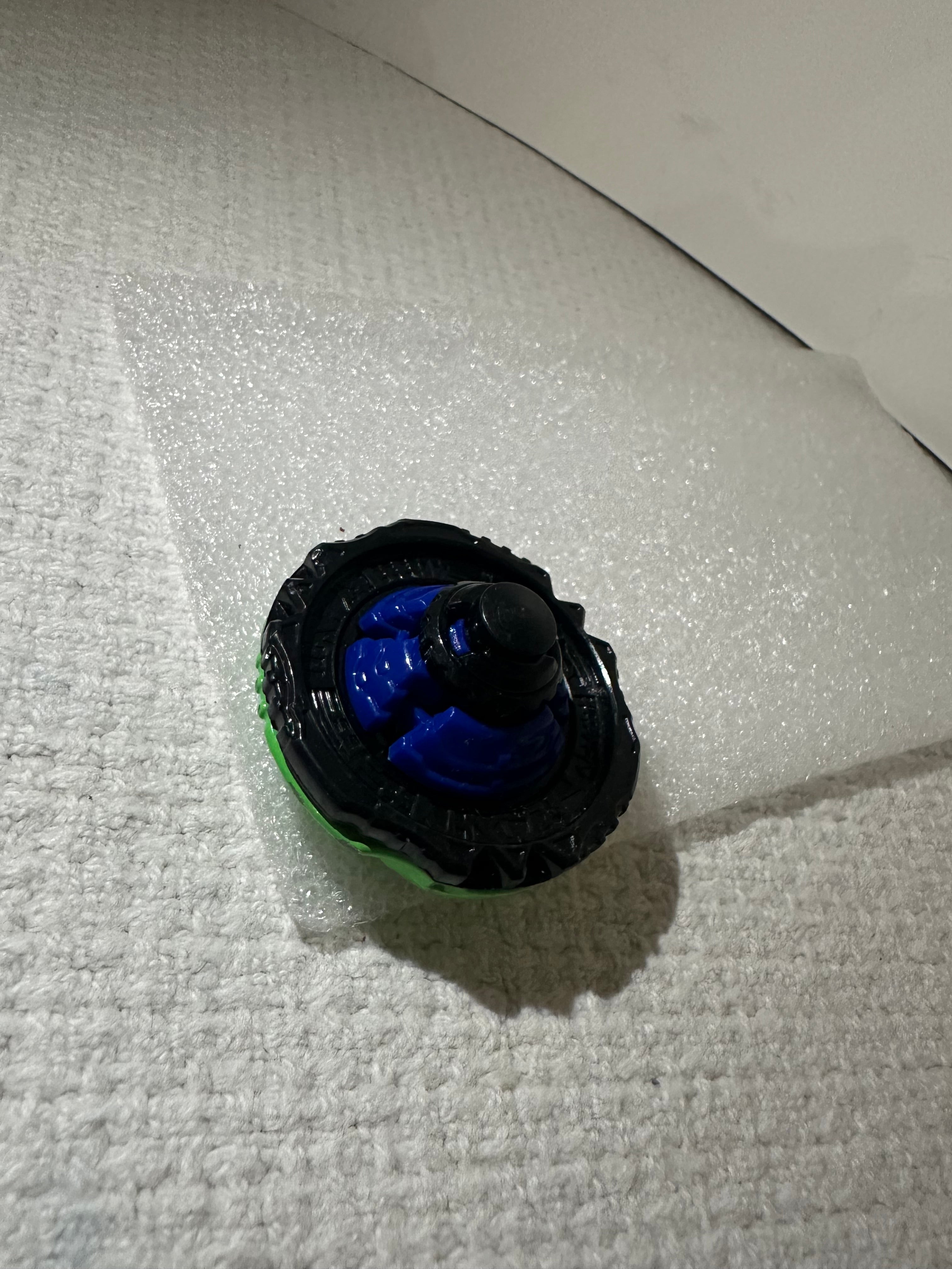 Pre‑Owned Hasbro Beyblade Metal Fury  — Green Prototype Nemesis AD145D