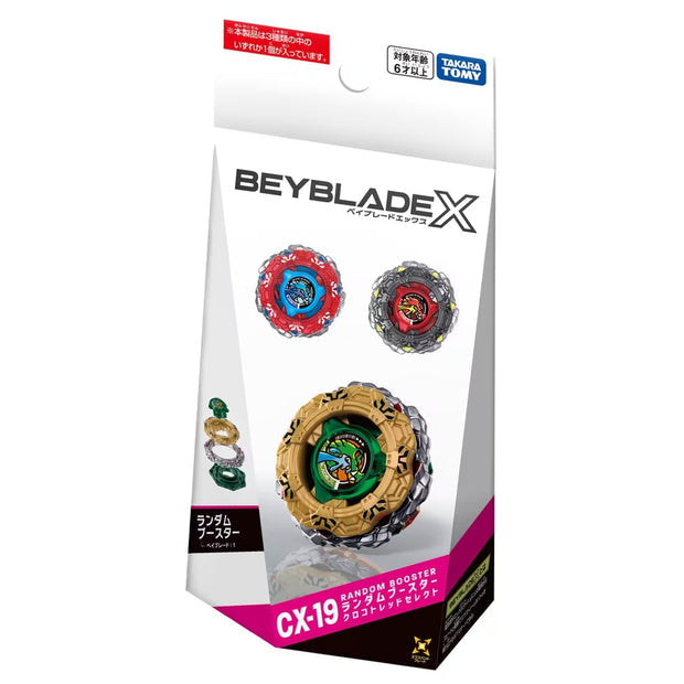 Takara Tomy Beyblade X-CX-19 Crocthread Random Booster CANADIAN SELLER