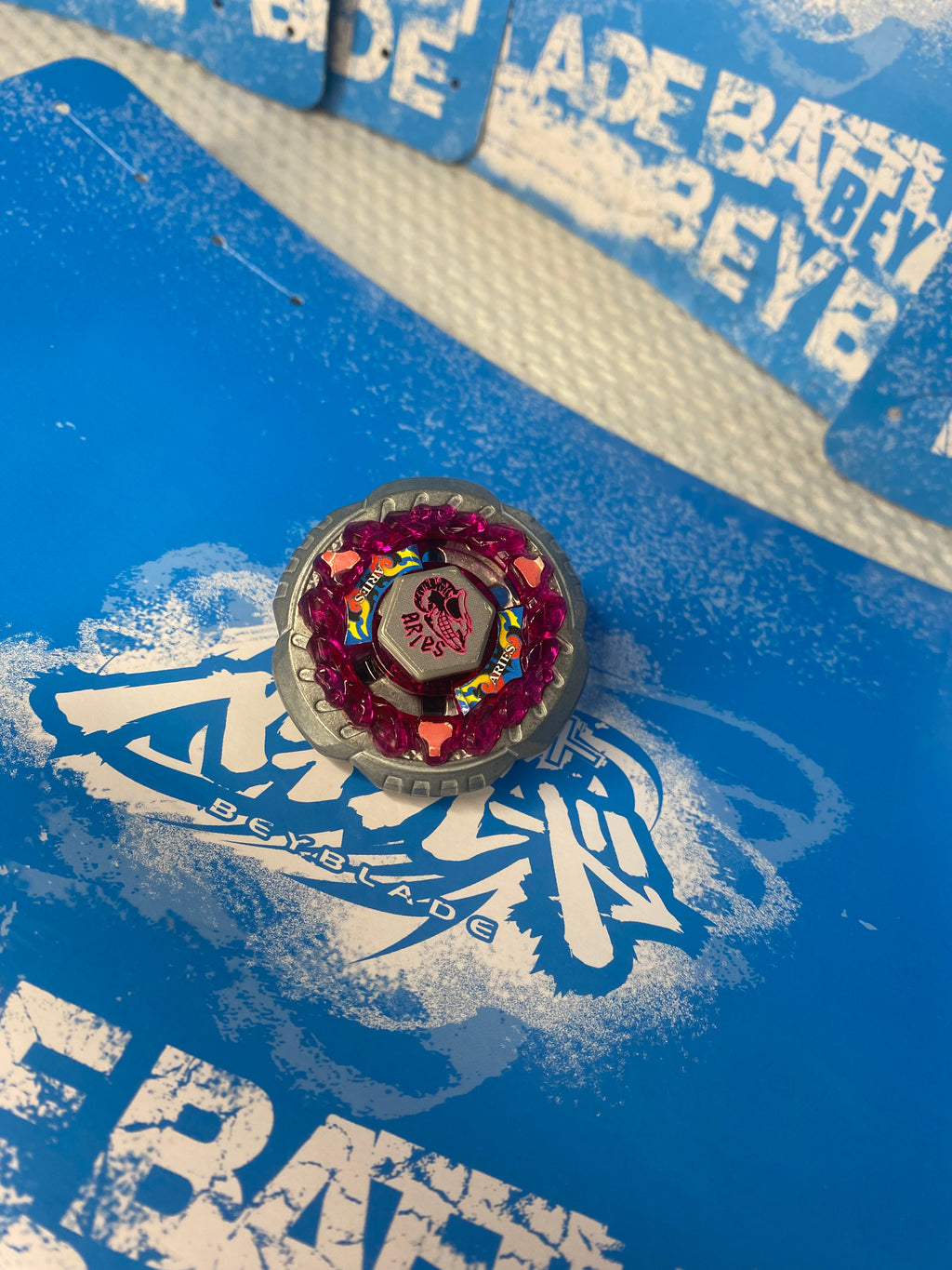 Hasbro Beyblade Metal Fusion Pre-Owned - Rock Aries 145D Mint