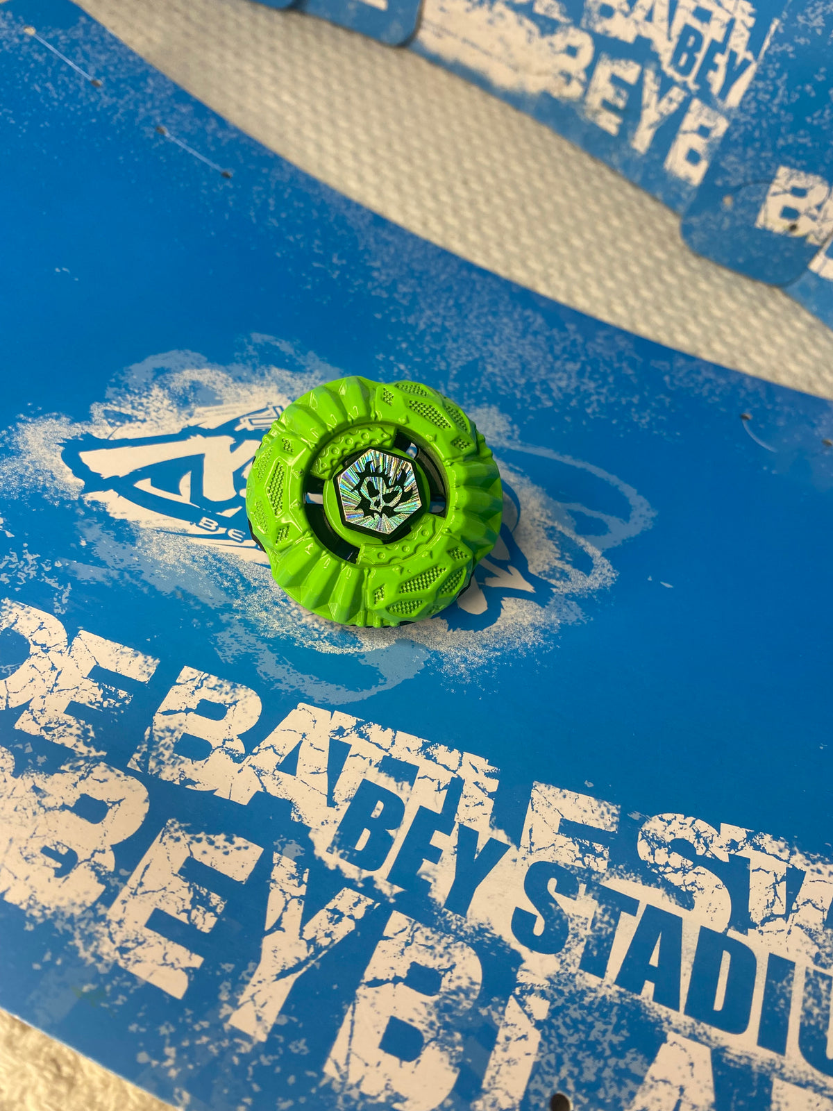 Pre-Owned Hasbro Beyblade Metal Fury —  Prototype Nemesis AD145D Spark FX CANADIAN SELLER