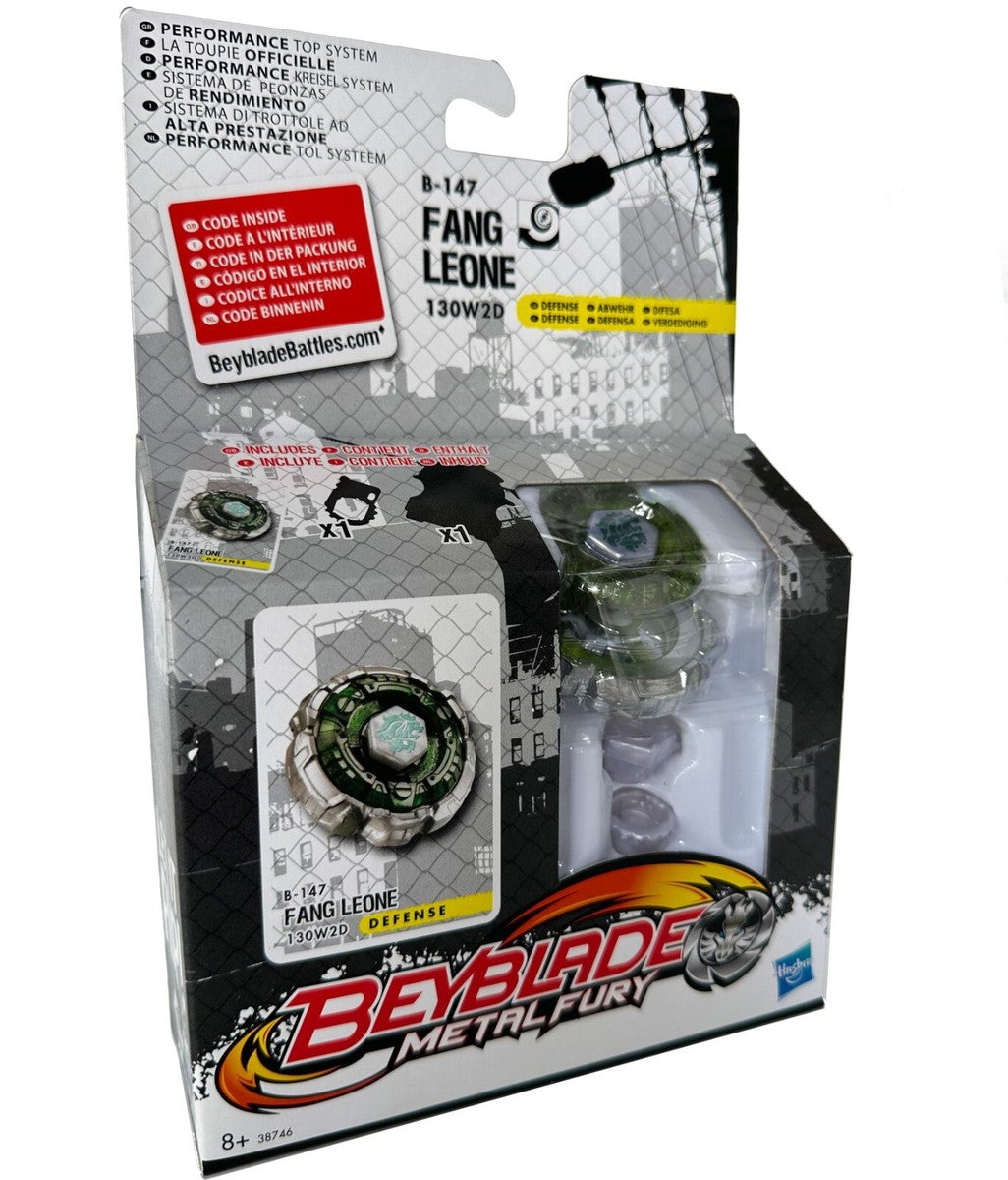“PRE ORDER” Hasbro Beyblade Metal Fury — New Fang Leone 145W2D
