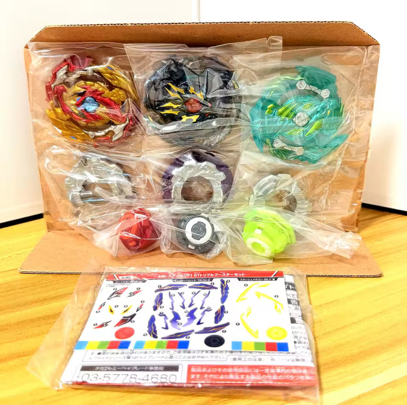 Takara Tomy Beyblade Burst- B-149 GT Triple Booster Set  CANADIAN SELLER