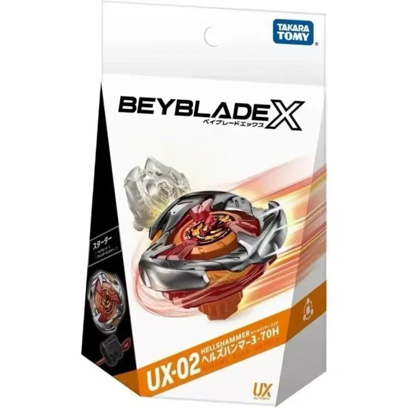 Takara Tomy Beyblade X-Ux-02 Hellshammer CANADIAN SELLER