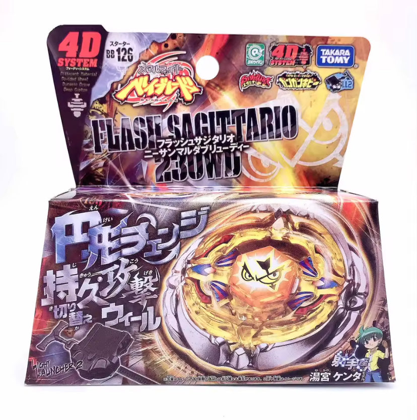 Takara Tomy Metal Fury Beyblade Flash Saggitario 230WD BB-126  - CANADIAN SELLER