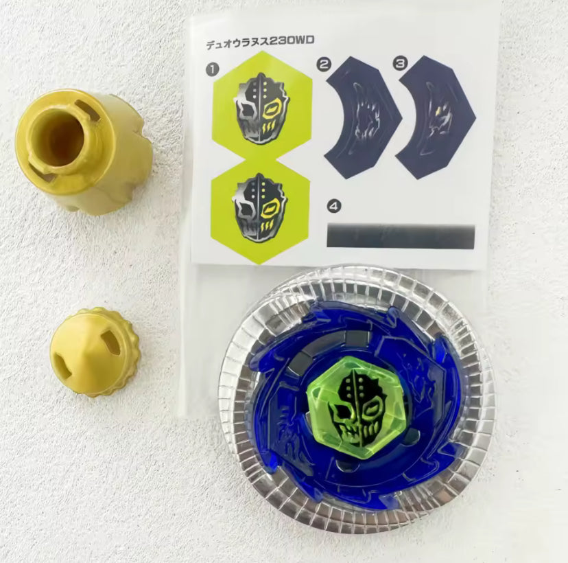 Takara Tomy Metal Fury Beyblade Duo Uranus 230WD- CANADIAN SELLER