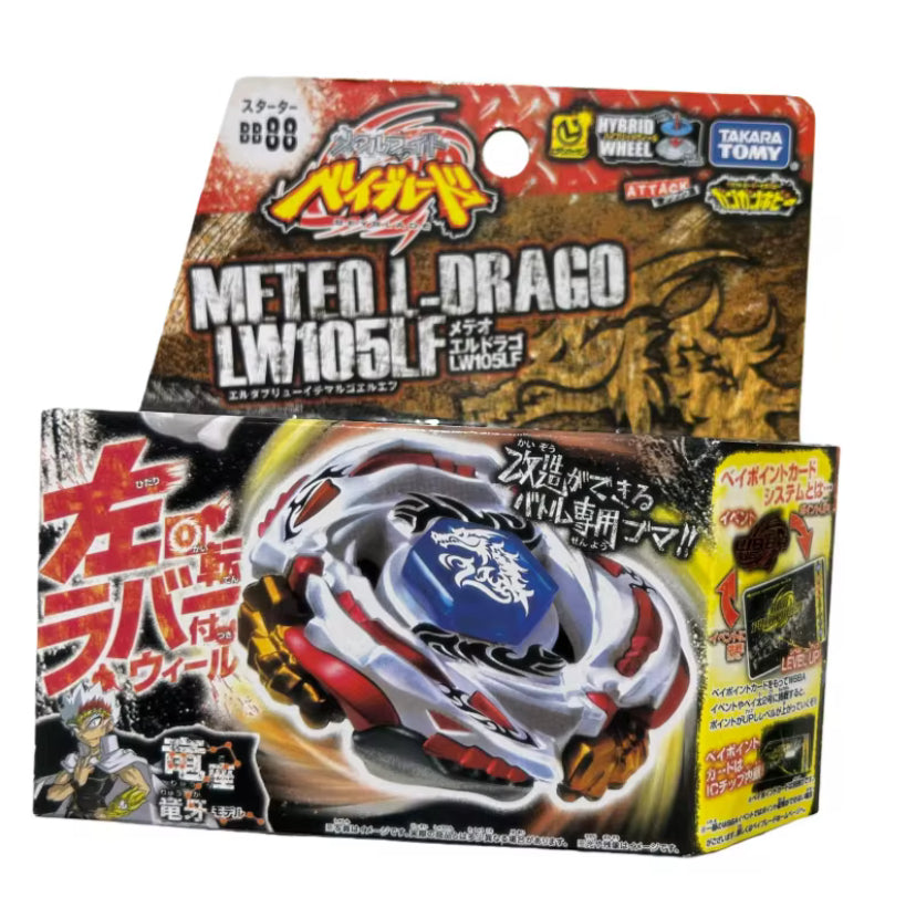 Takara Tomy Metal Masters Beyblade Meteo L-Drago LW105LF