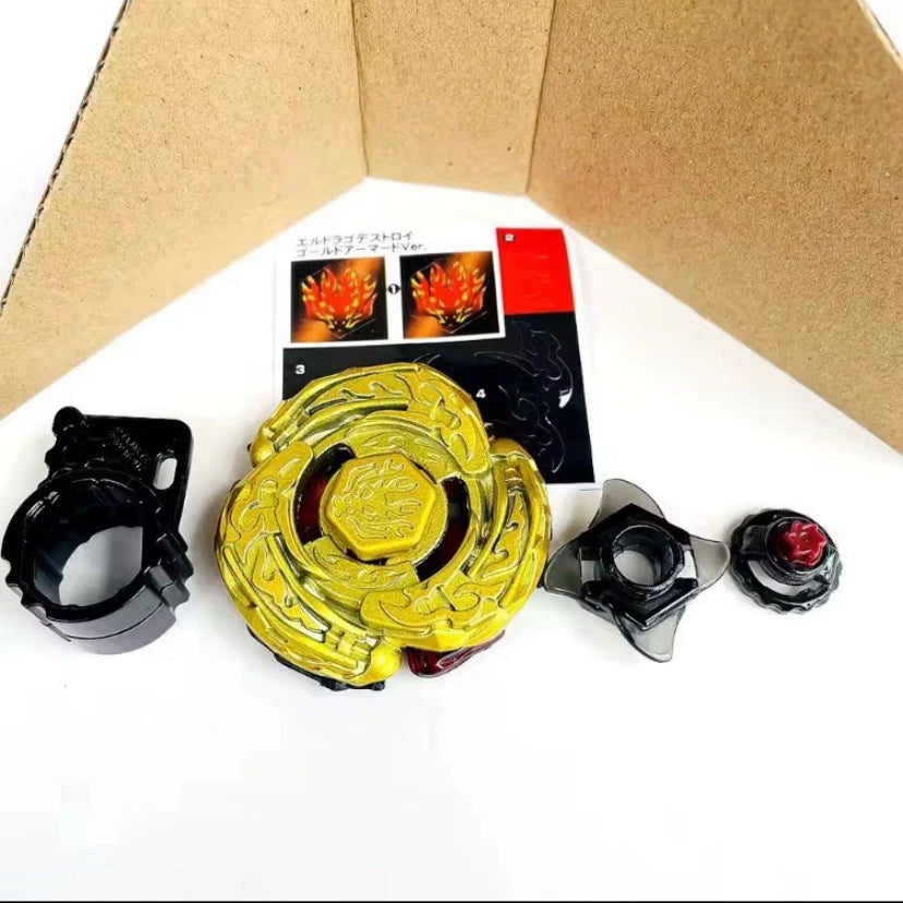 Takara Tomy Metal Fury Beyblade Gold L-Drago Destructor F:S- CANADIAN SELLER