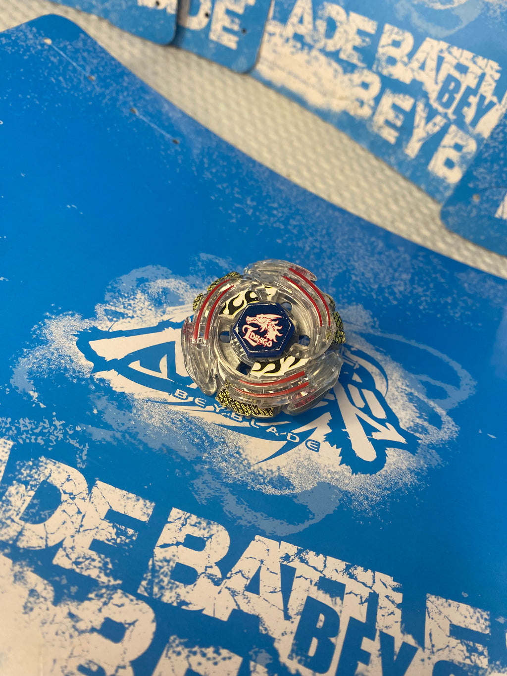 Pre‑Owned Hasbro Beyblade Metal Fusion — Lightning L Drago 100HF Mint